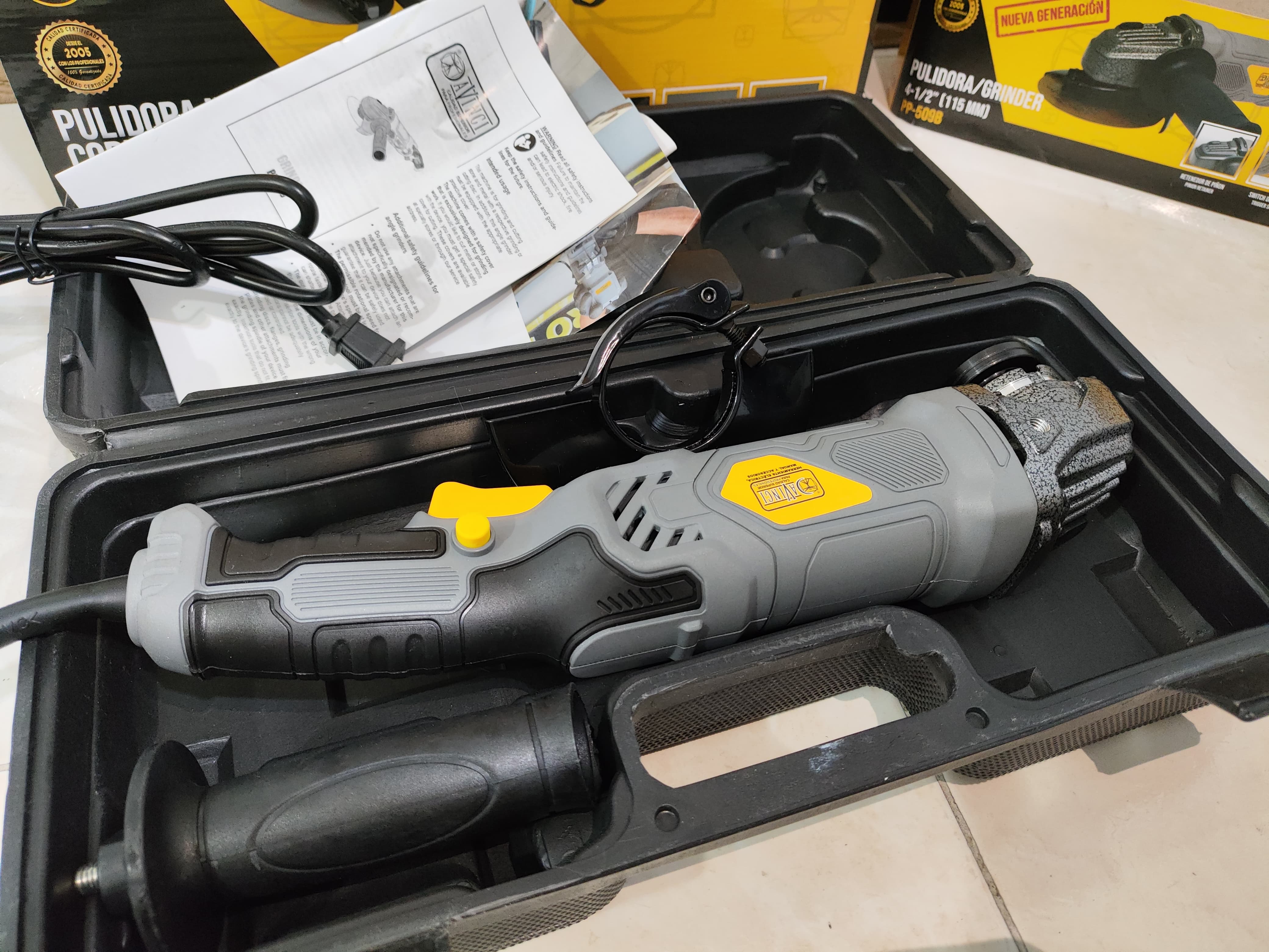 🔝PULIDORA ALAMBRICA 4.1/2 🔝